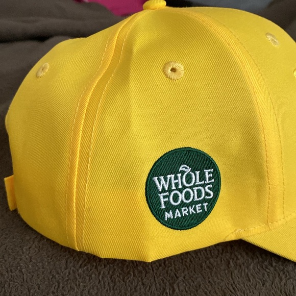 WFM Yellow Is Happy Healthy Savings spapback hat 🧢 - Picture 4 of 17